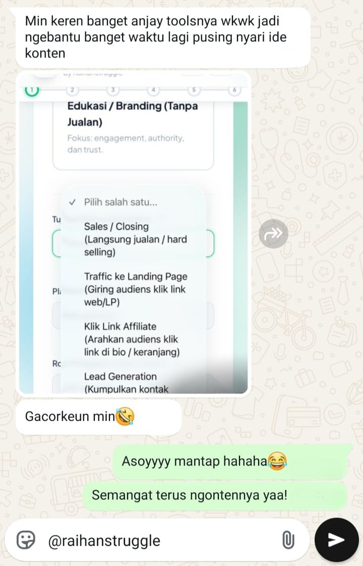 Testimonial pengguna 4